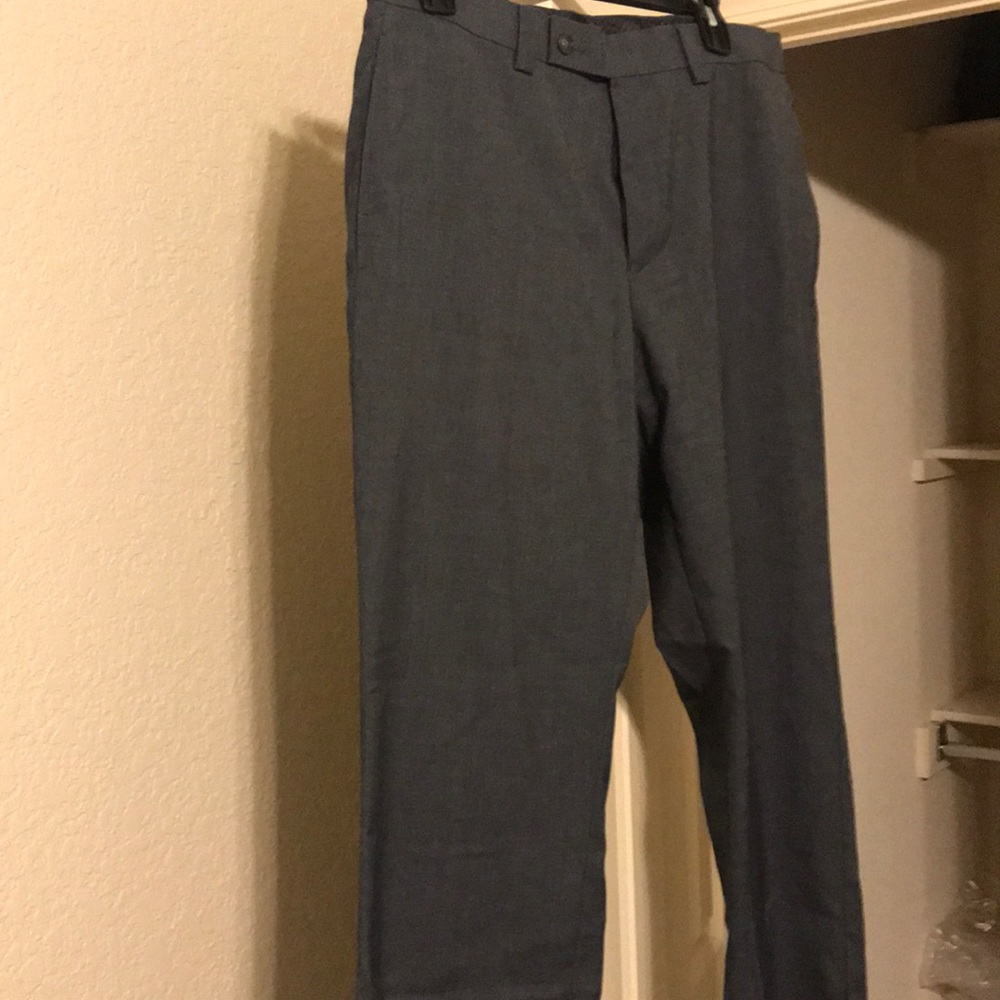 Calvin Klein classic fit dress pants charcoal